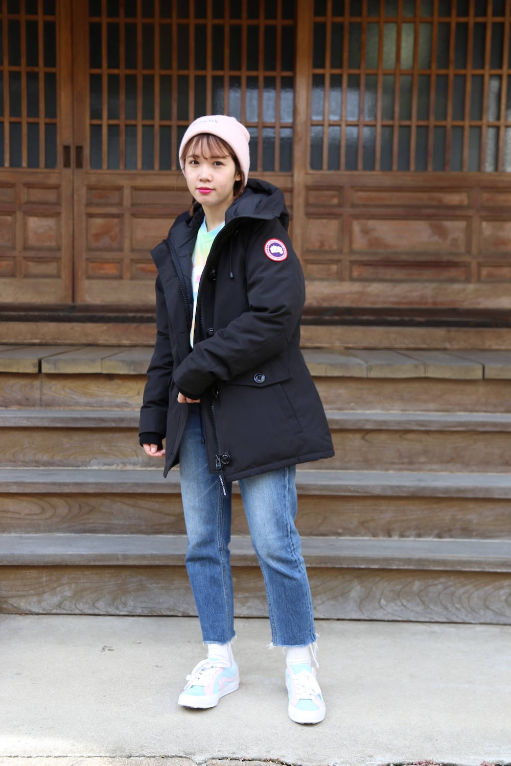 CANADA GOOSE レディース RIDEAU PARKA"BLACK" style.2019.10.20 ...