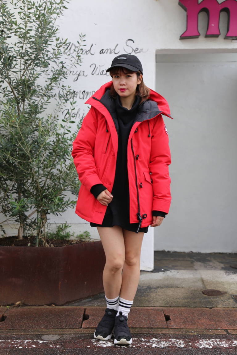 Canada Goose Rideau Parkaリドーパーカー Red Women S Style 3800l Mark