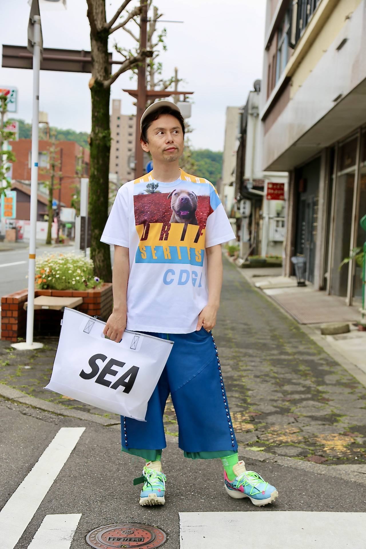 Comme Des Garcons Homme Underworldプリントtシャツスタイル 5 16 9 Mark