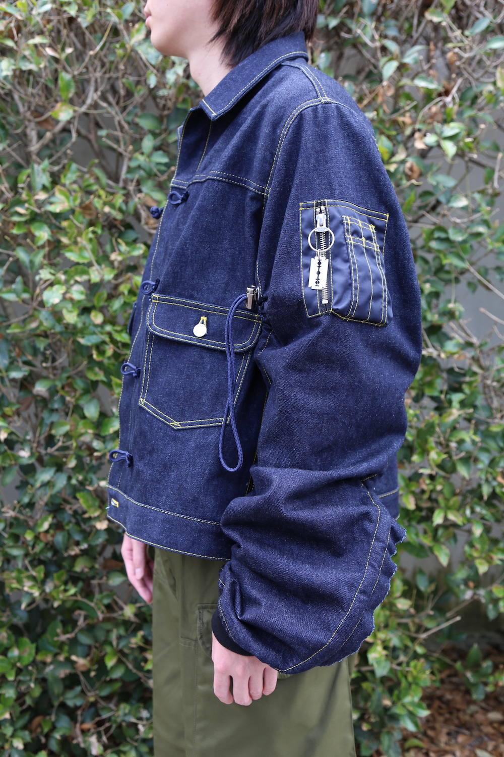 KIDILL 2020AW KungFu Denim Jacket(KL450) "indigo×Navy" style.2020.6.21. 1028 mark