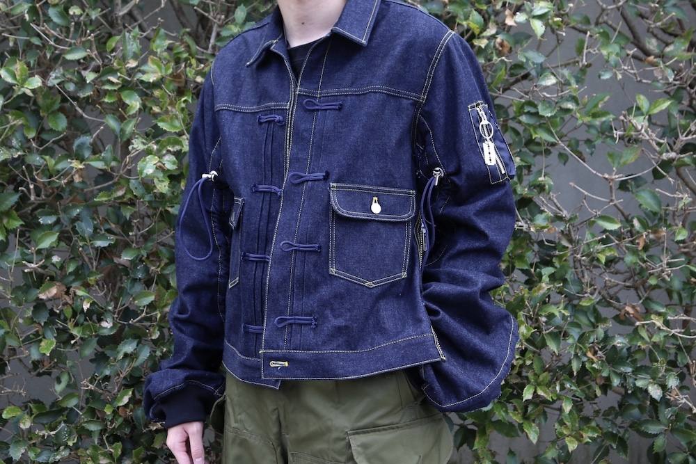 KIDILL 2020AW KungFu Denim Jacket(KL450) "indigo×Navy" style.2020.6.21. 1028 mark